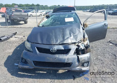 2010 Toyota Corolla S from USA, damaged, VIN 2T1BU4EE9AC525932